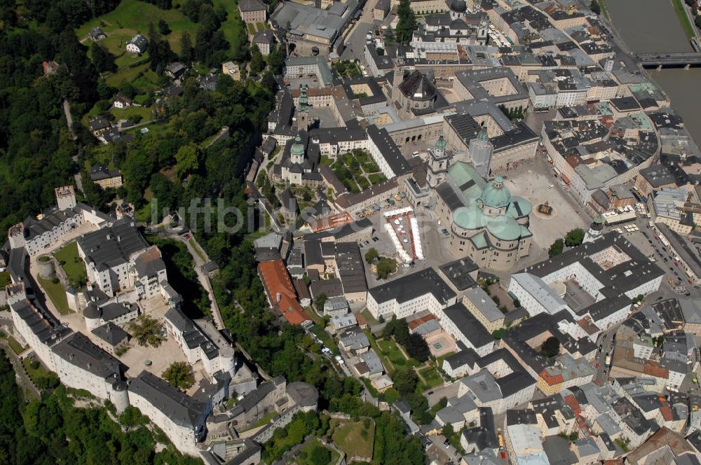 SALZBURG aus der Vogelperspektive: Festung Hohensalzburg (Salzburg)