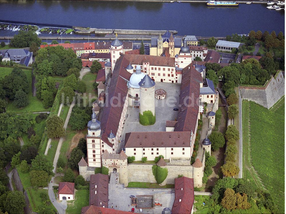 Würzburg aus der Vogelperspektive: Festung Marienberg