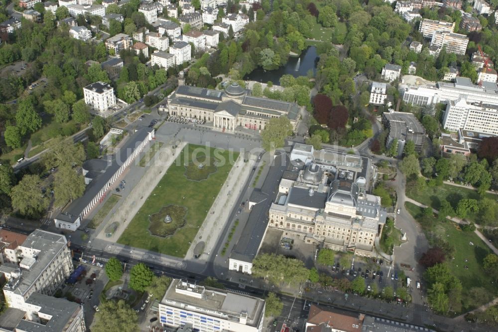 Luftbild Wiesbaden - Festung Marienberg in Würzburg im Bundesland Bayern