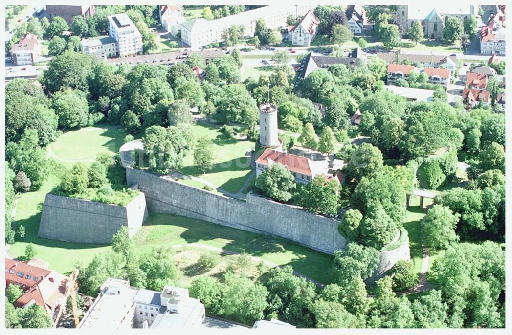 Bielefeld von oben - Festung Sparrenberg Bielefeld