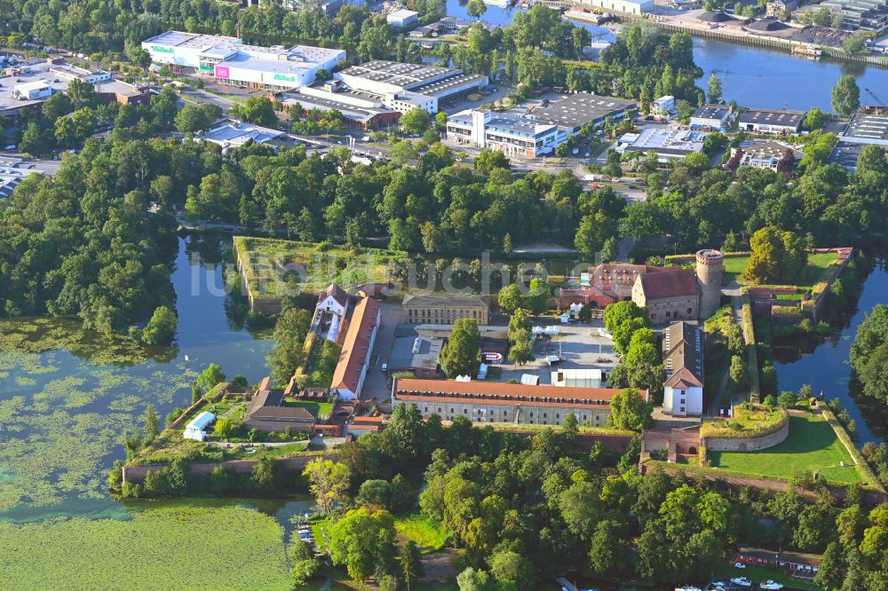 Berlin von oben - Festungsanlage Zitadelle Spandau Am Juliusturm im Ortsteil Haselhorst in Berlin, Deutschland