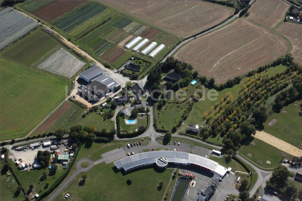 Luftbild Feneu - Feuerwehrschule des Departements Maine und Loire in Feneu in Pays de la Loire, Frankreich