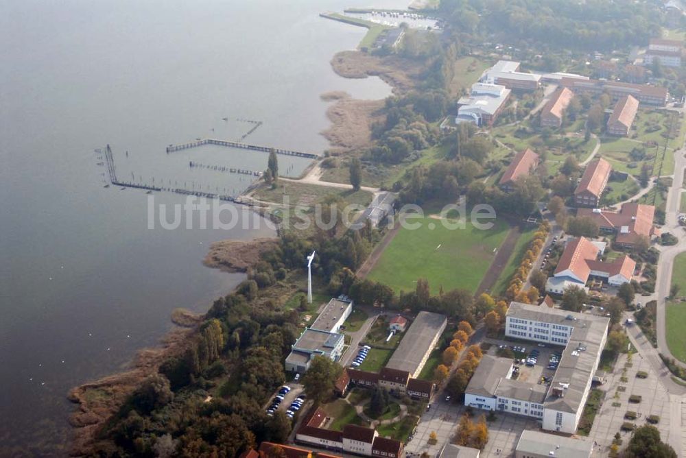 Stralsund aus der Vogelperspektive: FH Stralsund