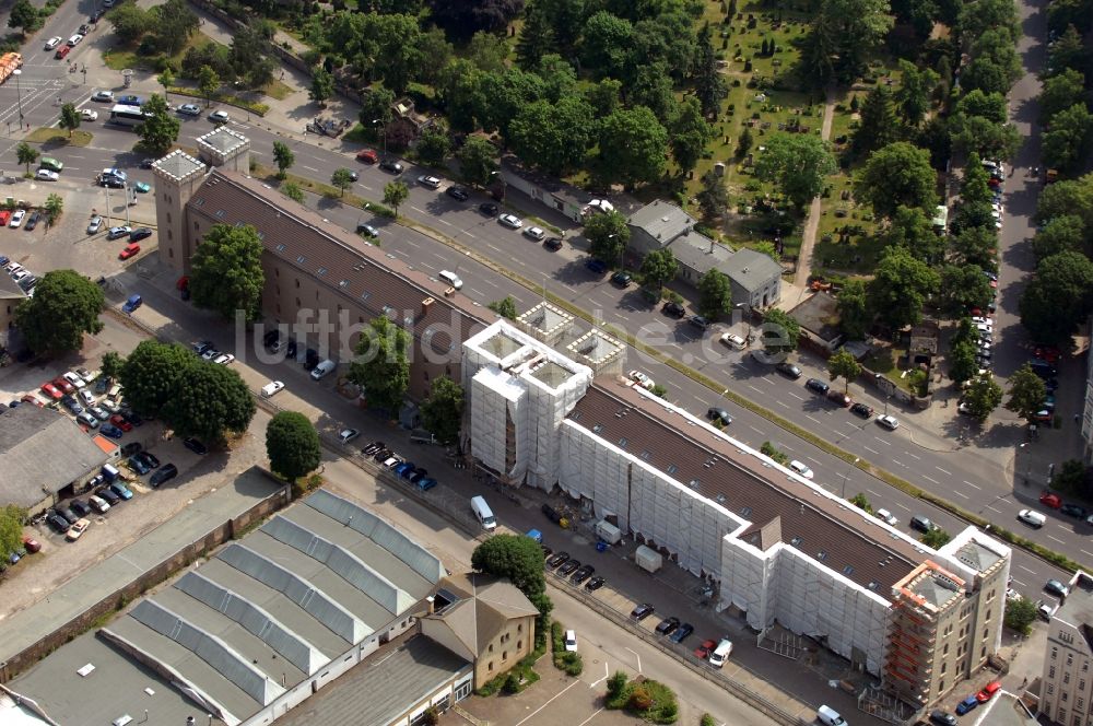 Luftaufnahme Berlin - Finanzamt Friedrichshain - Kreuzberg in Berlin