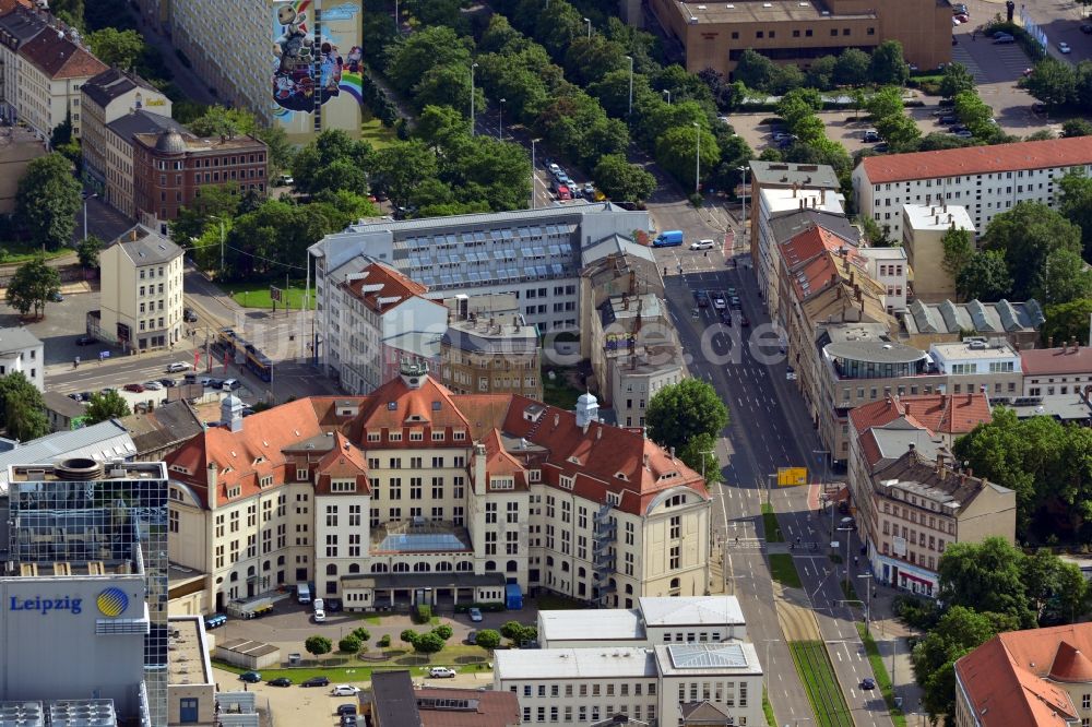 Luftaufnahme Leipzig - Finanzamt Leipzig I im Bundesland Sachsen