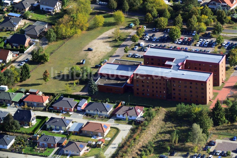 Luftaufnahme Strausberg - Finanzamt in Strausberg im Bundesland Brandenburg