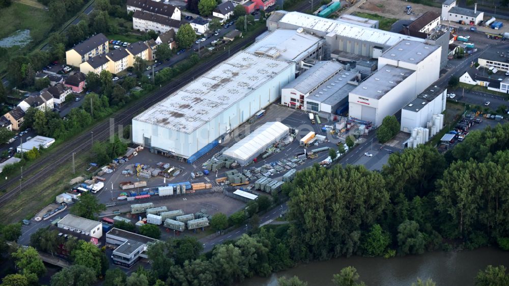Luftbild Bad Honnef - Firmengelande der Firma Hitachi Energy in Bad Honnef im Bundesland Nordrhein-Westfalen, Deutschland