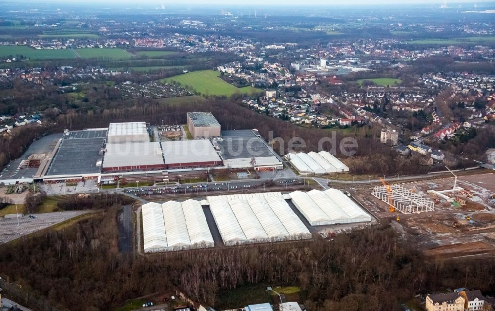 Luftaufnahme Bochum - Firmengelände des Adam Opel AG Werks Bochum III im Osten von Bochum im Bundesland Nordrhein-Westfalen