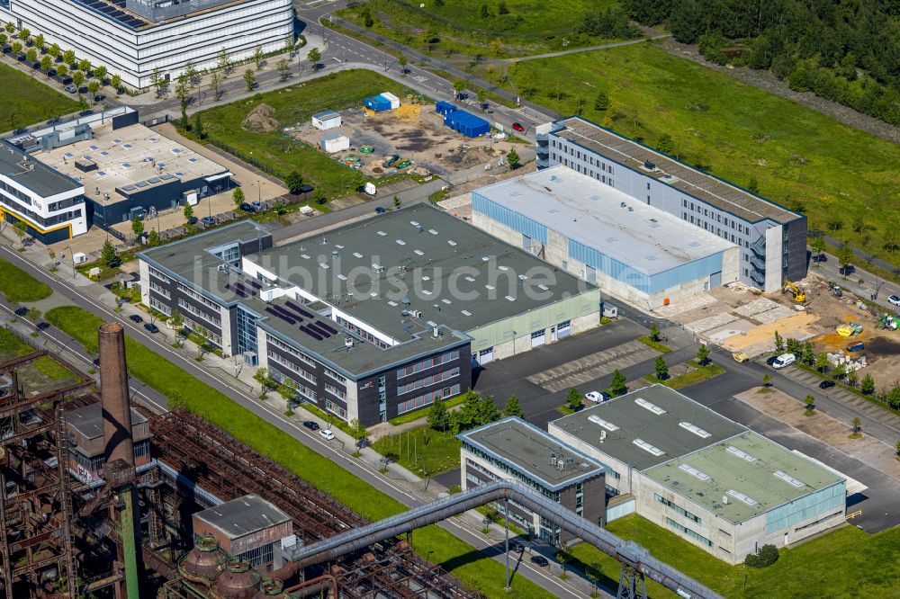 Dortmund von oben - Firmengelände der Albonair GmbH in Dortmund im Bundesland Nordrhein-Westfalen, Deutschland