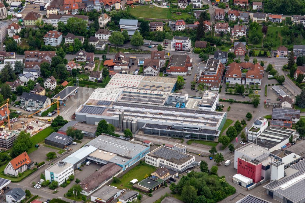 Luftbild Markdorf - Firmengelände der Alpla in Markdorf im Bundesland Baden-Württemberg, Deutschland