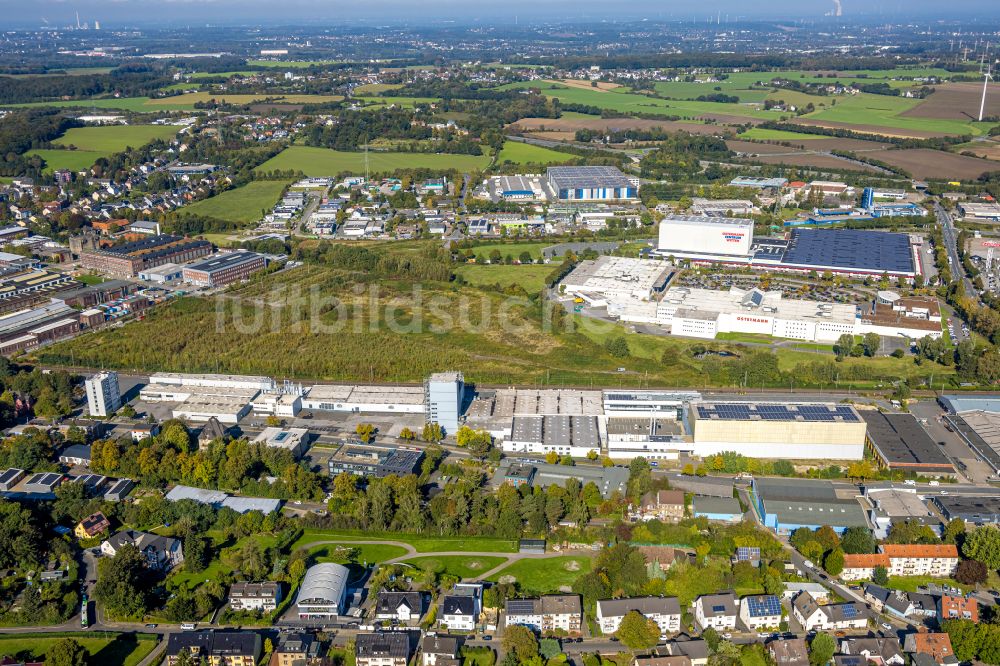 Luftbild Witten - Firmengelände der ARDEX GmbH in Witten im Bundesland Nordrhein-Westfalen, Deutschland