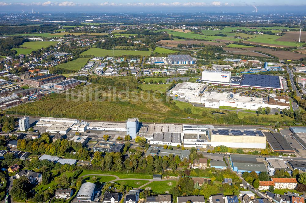 Luftaufnahme Witten - Firmengelände der ARDEX GmbH in Witten im Bundesland Nordrhein-Westfalen, Deutschland