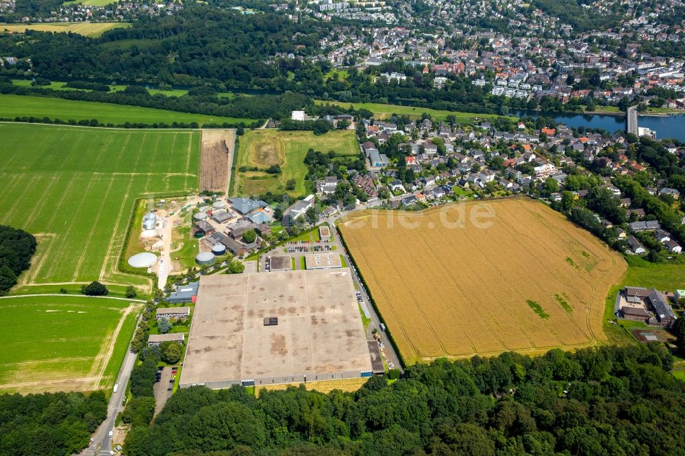 Luftaufnahme Essen - Firmengelände der Im Brahm Recycling GmbH in Essen im Bundesland Nordrhein-Westfalen