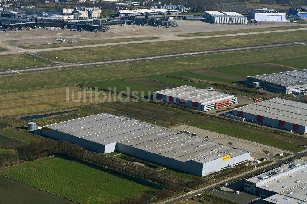 Luftbild Langenhagen - Firmengelände der Continental AG Langenhagen in Langenhagen im Bundesland Niedersachsen, Deutschland