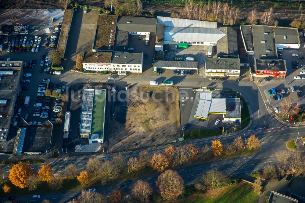 Luftbild Gelsenkirchen - Firmengelände der Fahrzeug-Werke LUEG AG in Gelsenkirchen im Bundesland Nordrhein-Westfalen