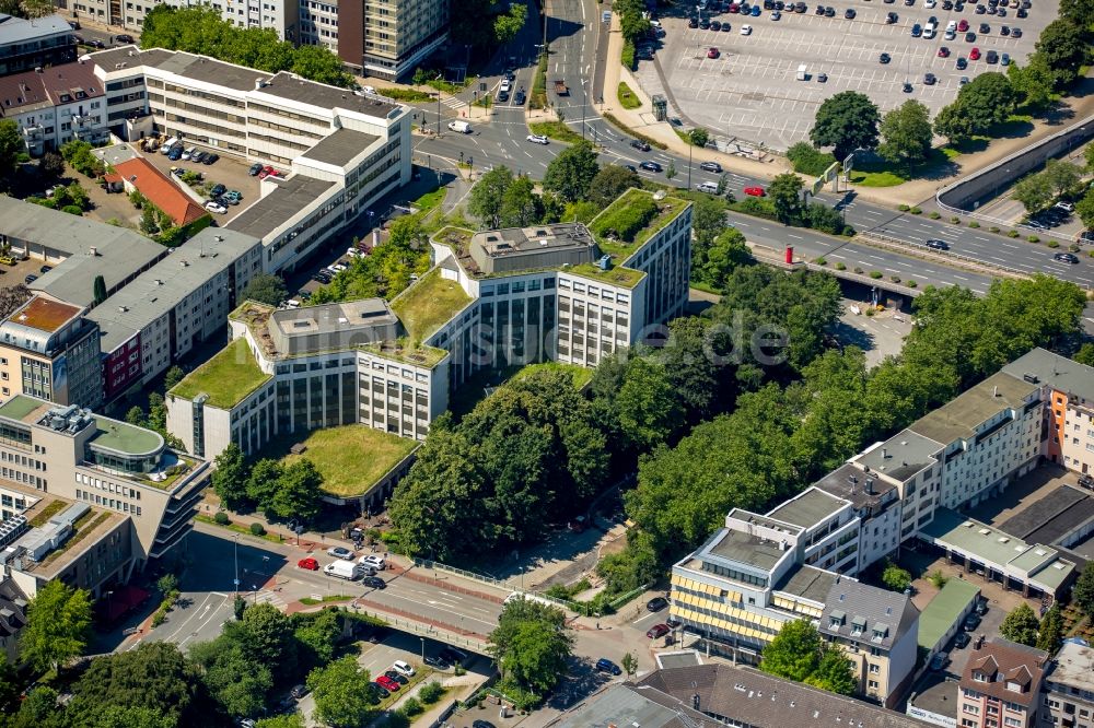 Essen von oben - Firmengelände der ista Deutschland GmbH in Essen im Bundesland Nordrhein-Westfalen