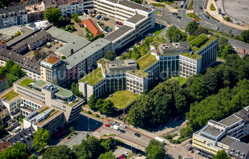 Luftbild Essen - Firmengelände der ista Deutschland GmbH in Essen im Bundesland Nordrhein-Westfalen