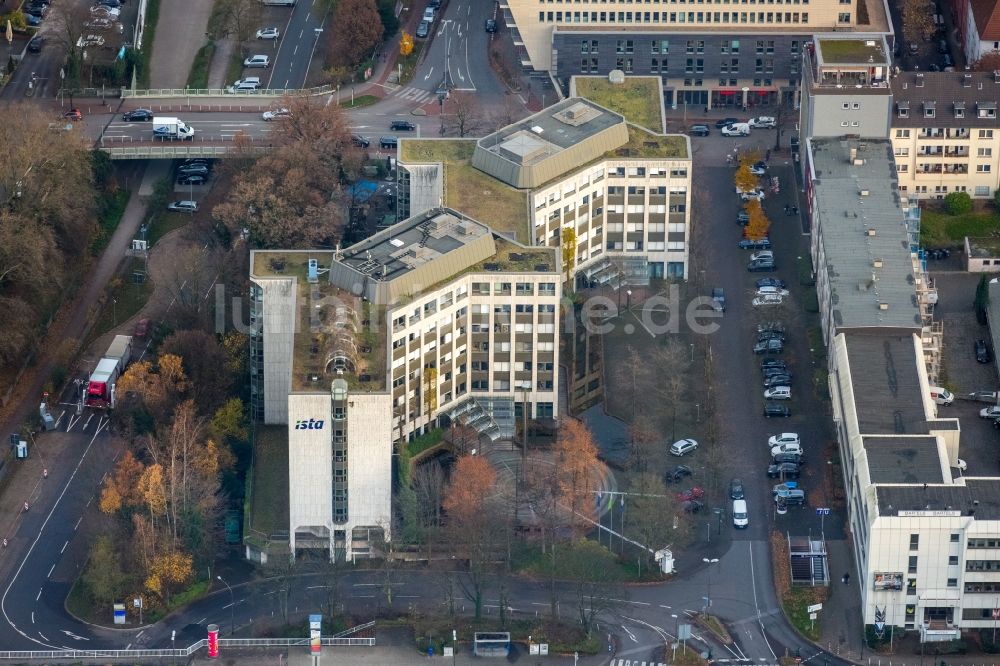 Luftaufnahme Essen - Firmengelände der ista Deutschland GmbH in Essen im Bundesland Nordrhein-Westfalen