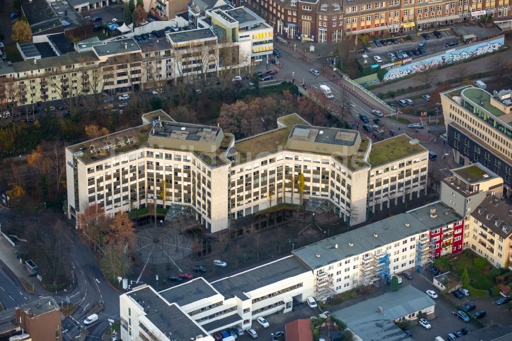 Essen von oben - Firmengelände der ista Deutschland GmbH in Essen im Bundesland Nordrhein-Westfalen