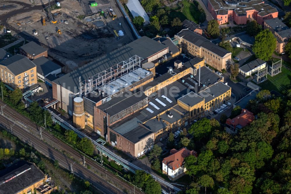 Luftbild Leipzig - Firmengelände der Leipziger Stadtwerke an der Bornaischen Straße in Leipzig im Bundesland Sachsen, Deutschland