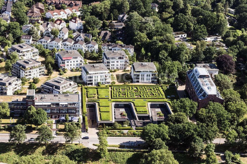 Hamburg von oben - Firmengelände der Peter Döhle Schiffahrts KG in Hamburg, Deutschland