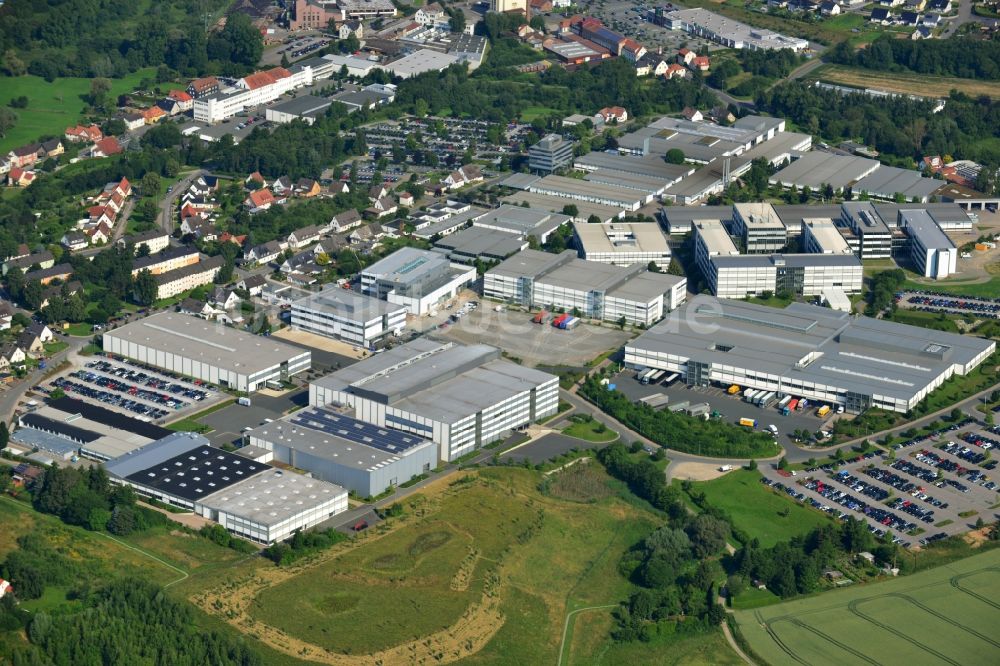 Luftbild Blomberg - Firmengelände der PHOENIX CONTACT GmbH & Co. KG in Blomberg im Bundesland Nordrhein-Westfalen