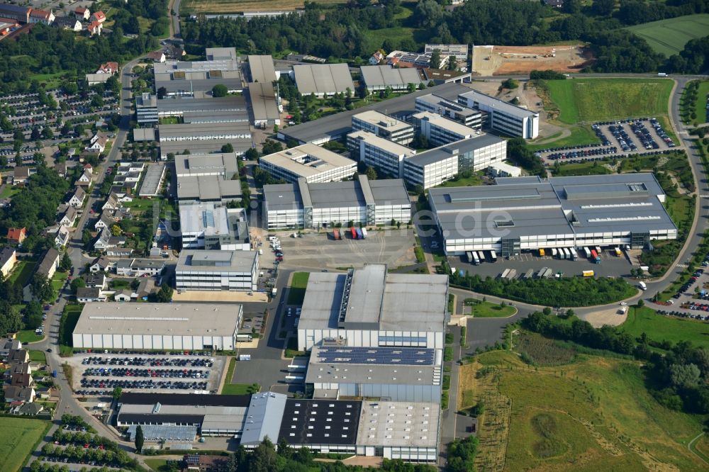 Luftbild Blomberg - Firmengelände der PHOENIX CONTACT GmbH & Co. KG in Blomberg im Bundesland Nordrhein-Westfalen