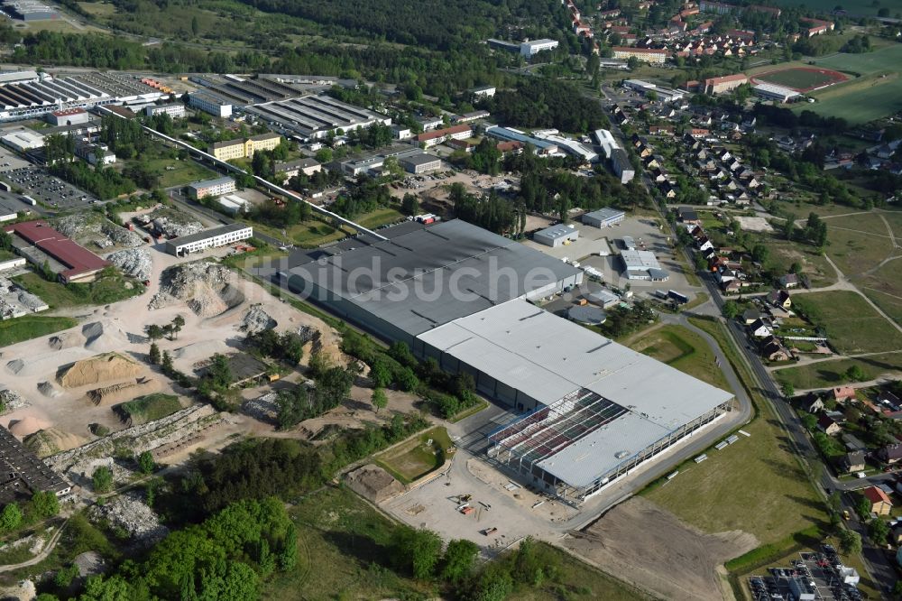 Luftbild Fürstenwalde/Spree - Firmengelände R F L Reifen-Felgen-Logistik Speditions- und Lager GmbH in Fürstenwalde/Spree im Bundesland Brandenburg