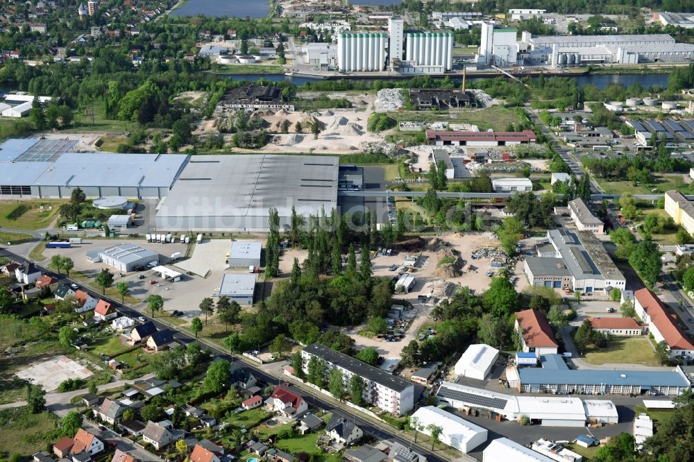 Luftbild Fürstenwalde/Spree - Firmengelände R F L Reifen-Felgen-Logistik Speditions- und Lager GmbH in Fürstenwalde/Spree im Bundesland Brandenburg