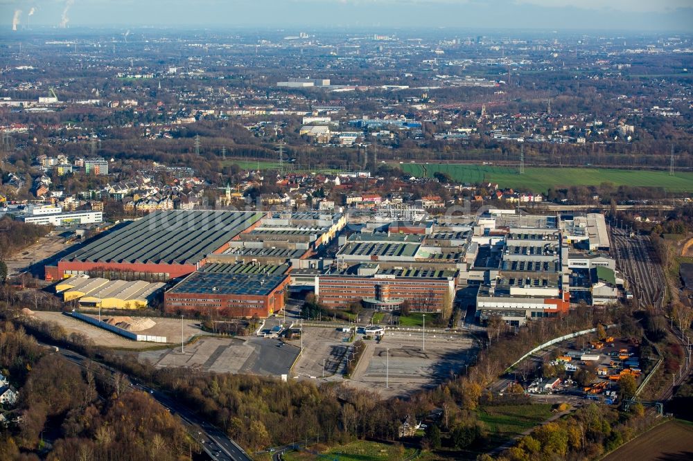 Bochum aus der Vogelperspektive: Firmengelände des stillgelegten und teilweise abgerissenen Adam Opel AG Werkes Bochum I in Bochum im Bundesland Nordrhein-Westfalen