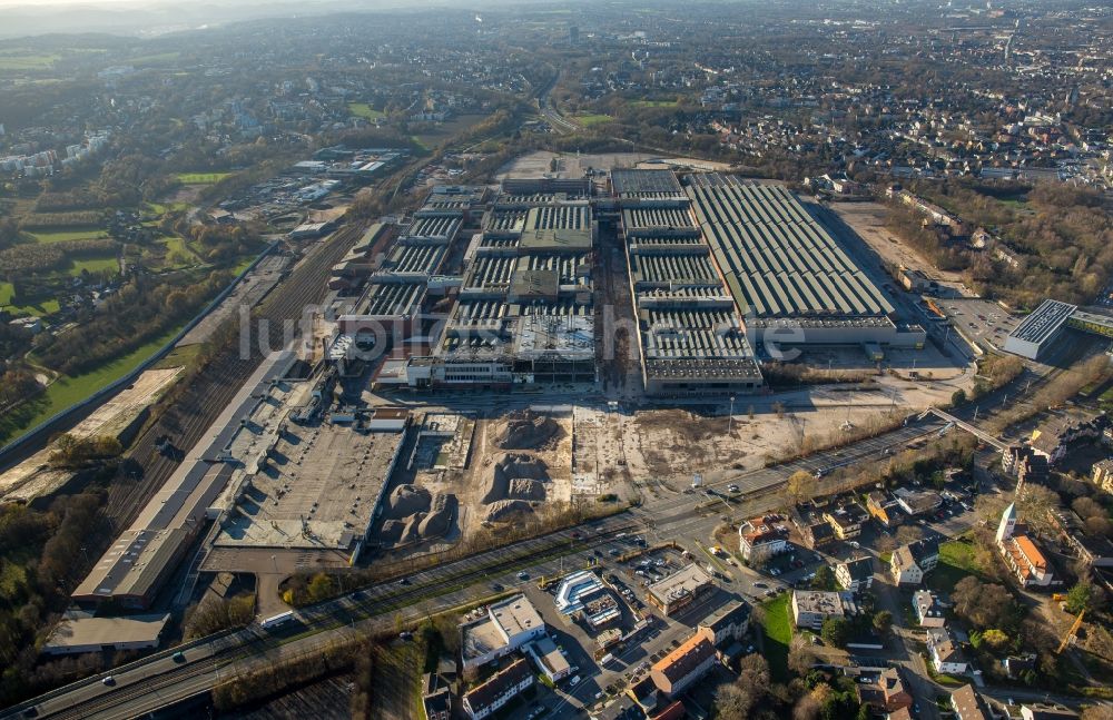 Luftbild Bochum - Firmengelände des stillgelegten und teilweise abgerissenen Adam Opel AG Werkes Bochum I in Bochum im Bundesland Nordrhein-Westfalen