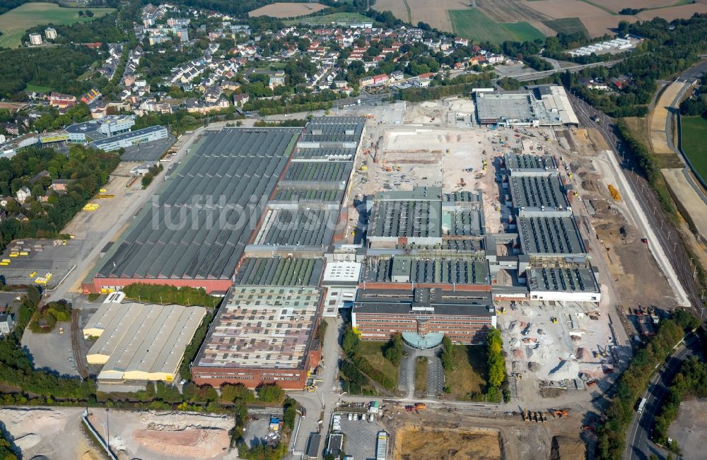 Luftbild Bochum - Firmengelände des stillgelegten und teilweise abgerissenen Adam Opel AG Werkes Bochum I in Bochum im Bundesland Nordrhein-Westfalen