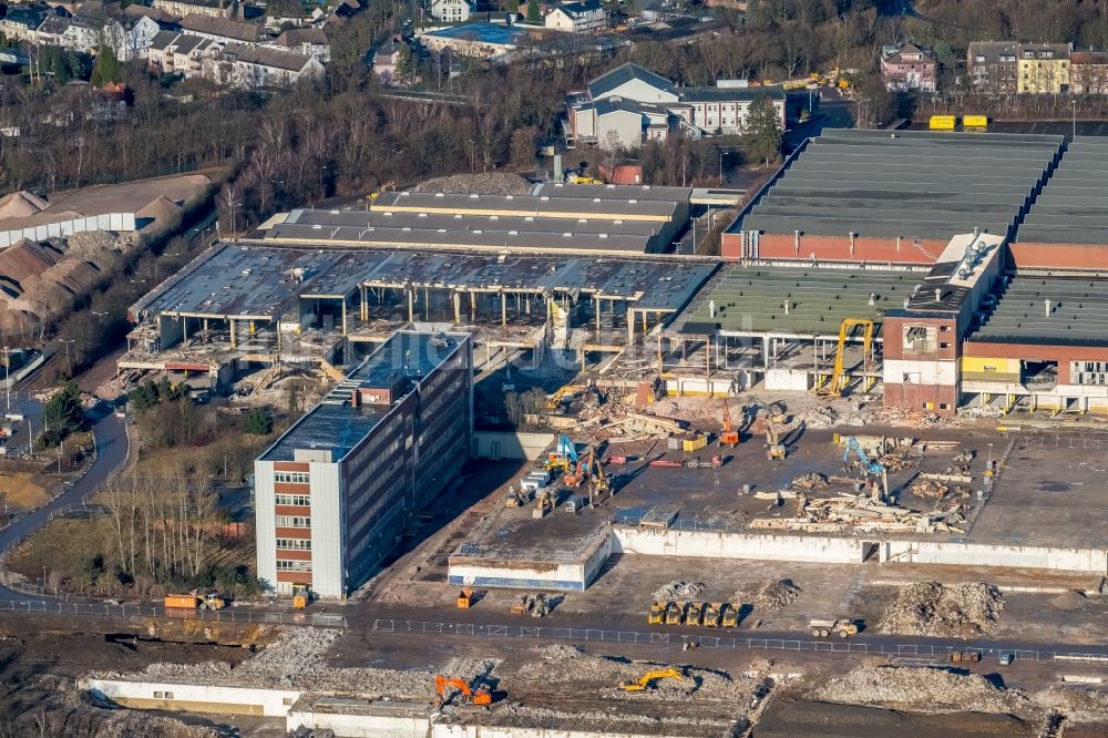 Luftbild Bochum - Firmengelände des stillgelegten und teilweise abgerissenen Adam Opel AG Werkes Bochum I in Bochum im Bundesland Nordrhein-Westfalen