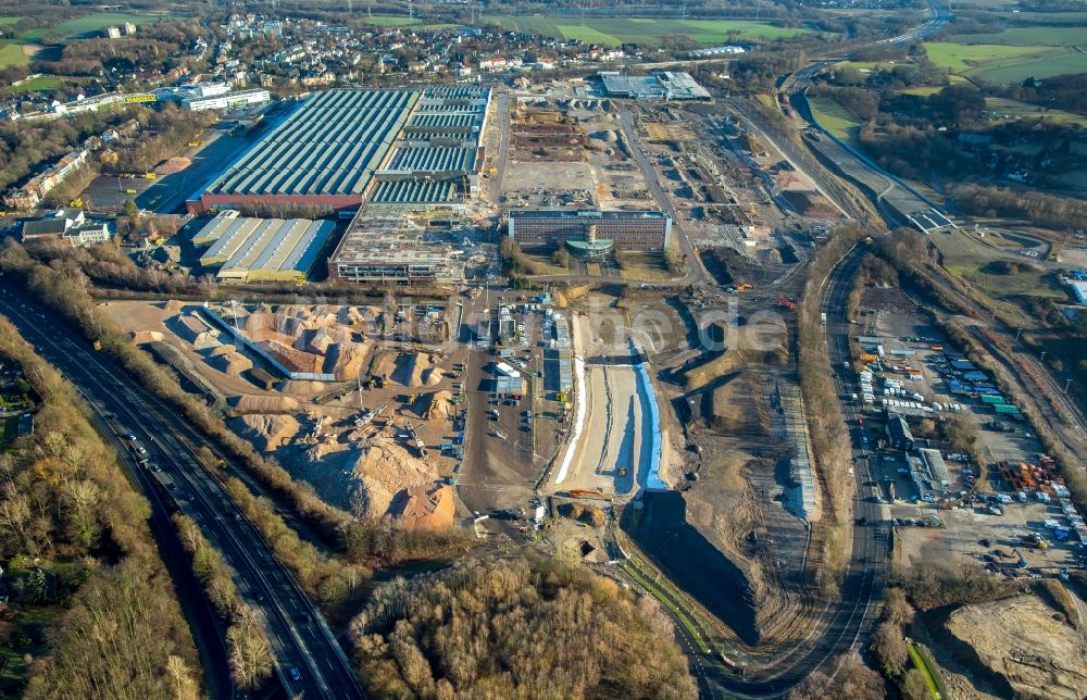 Luftbild Bochum - Firmengelände des stillgelegten und teilweise abgerissenen Adam Opel AG Werkes Bochum I in Bochum im Bundesland Nordrhein-Westfalen