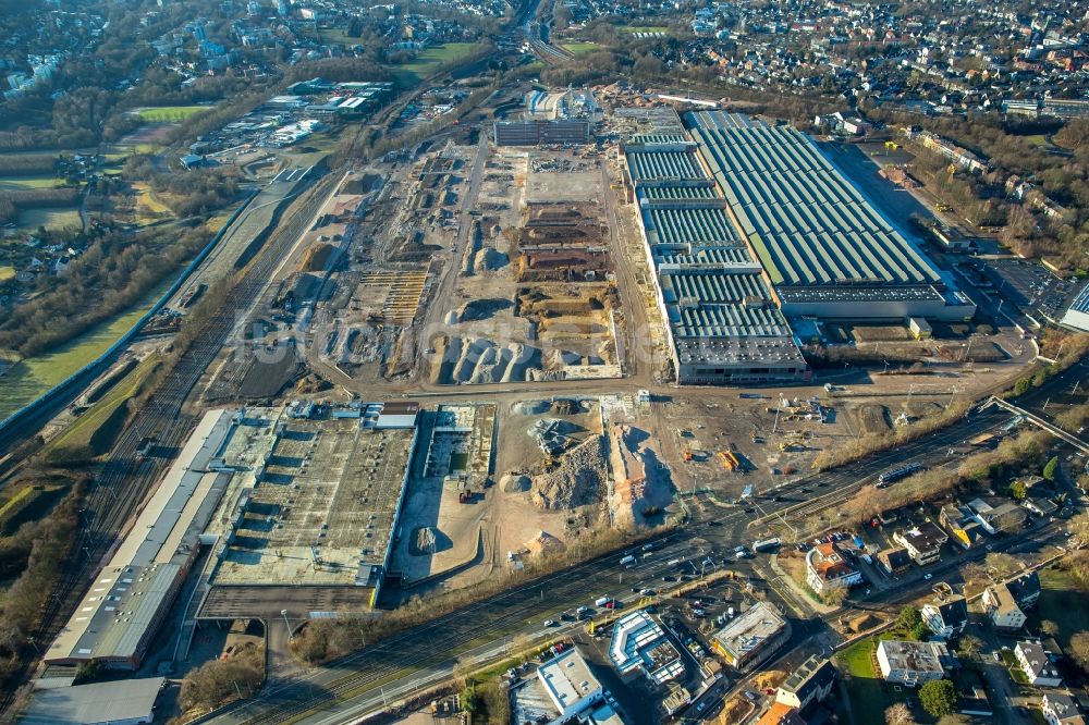 Luftbild Bochum - Firmengelände des stillgelegten und teilweise abgerissenen Adam Opel AG Werkes Bochum I in Bochum im Bundesland Nordrhein-Westfalen