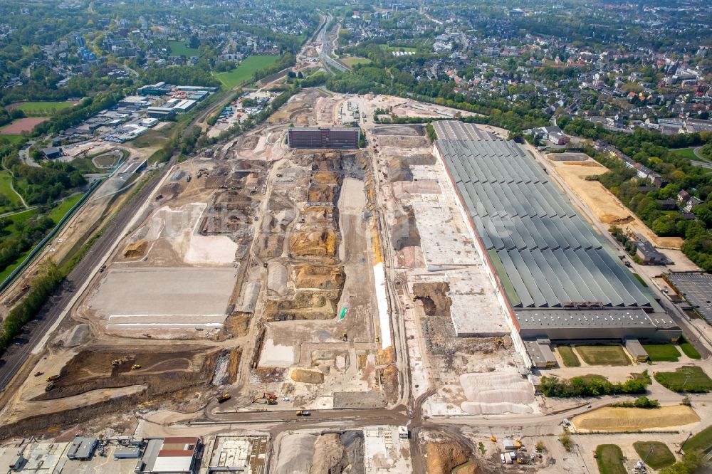 Luftbild Bochum - Firmengelände des stillgelegten und teilweise abgerissenen Adam Opel AG Werkes Bochum I in Bochum im Bundesland Nordrhein-Westfalen