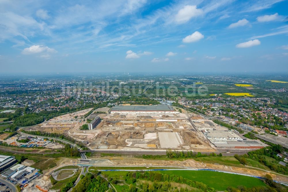 Luftbild Bochum - Firmengelände des stillgelegten und teilweise abgerissenen Adam Opel AG Werkes Bochum I in Bochum im Bundesland Nordrhein-Westfalen