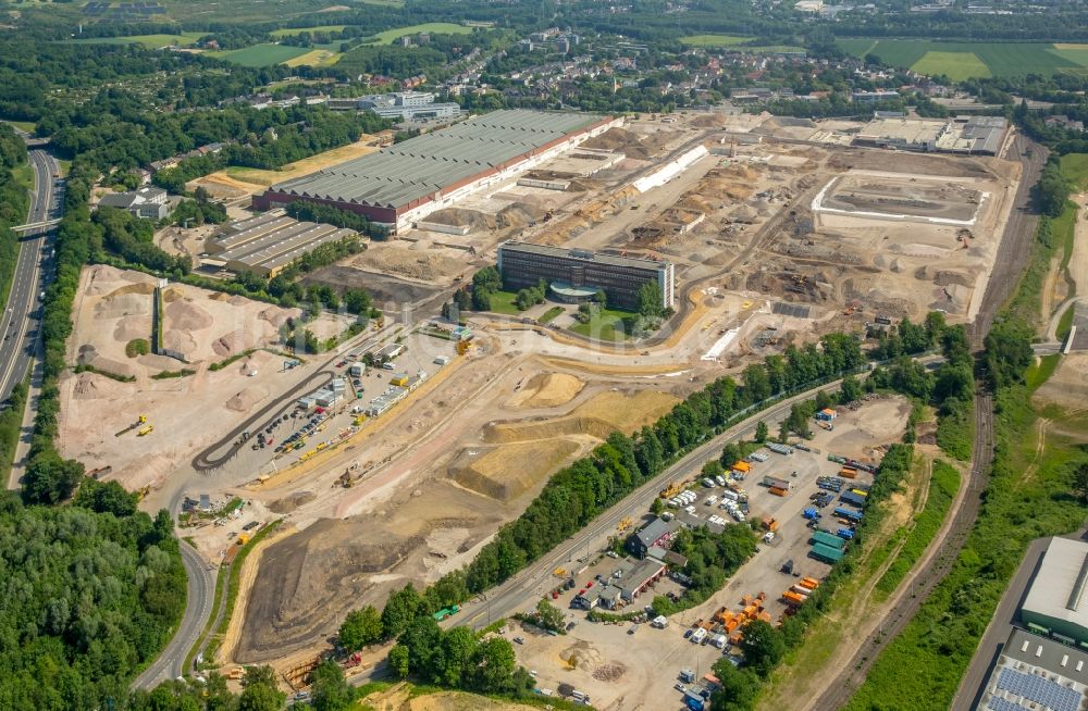 Luftbild Bochum - Firmengelände des stillgelegten und teilweise abgerissenen Adam Opel AG Werkes Bochum I in Bochum im Bundesland Nordrhein-Westfalen