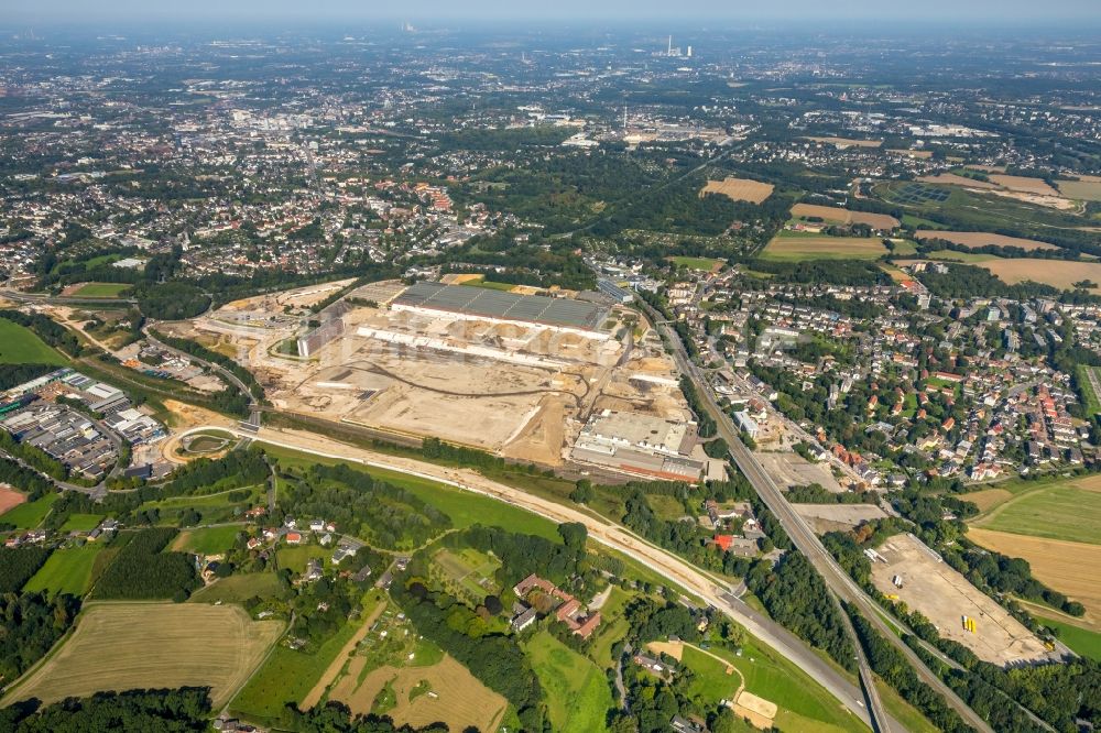 Luftbild Bochum - Firmengelände des stillgelegten und teilweise abgerissenen Adam Opel AG Werkes Bochum I in Bochum im Bundesland Nordrhein-Westfalen