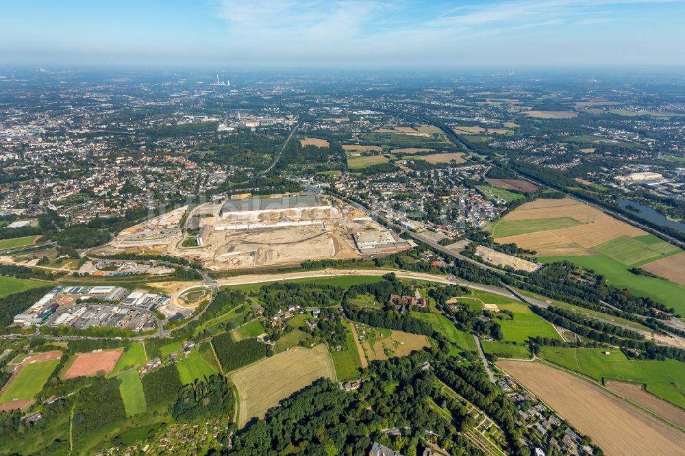 Luftaufnahme Bochum - Firmengelände des stillgelegten und teilweise abgerissenen Adam Opel AG Werkes Bochum I in Bochum im Bundesland Nordrhein-Westfalen