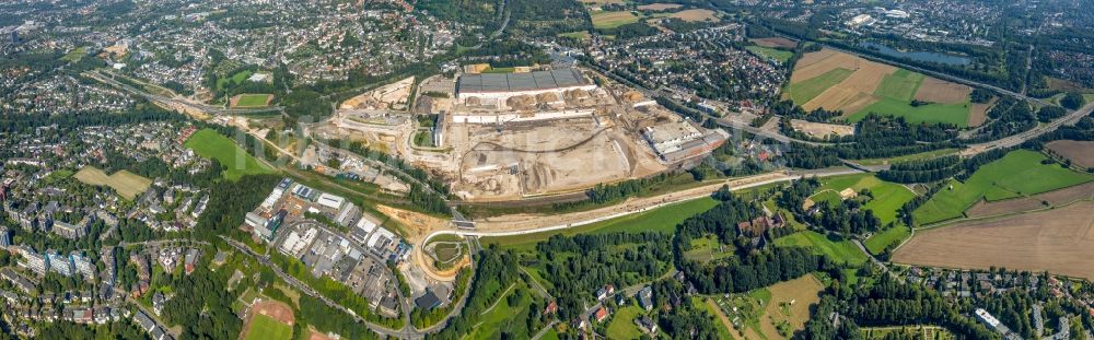 Bochum von oben - Firmengelände des stillgelegten und teilweise abgerissenen Adam Opel AG Werkes Bochum I in Bochum im Bundesland Nordrhein-Westfalen