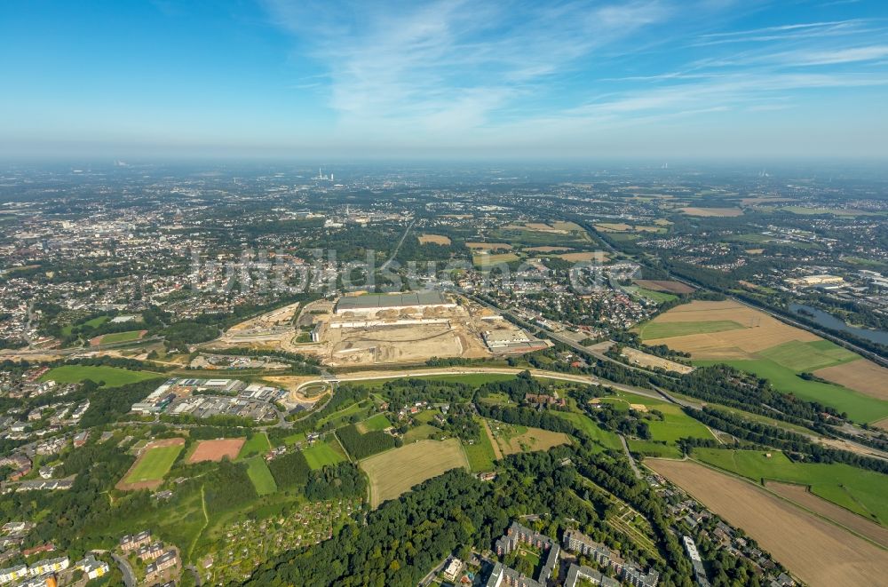 Bochum aus der Vogelperspektive: Firmengelände des stillgelegten und teilweise abgerissenen Adam Opel AG Werkes Bochum I in Bochum im Bundesland Nordrhein-Westfalen