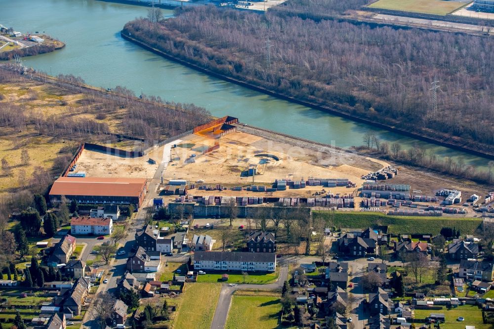 Luftaufnahme Bottrop - Firmengelände der TSR Recycling GmbH & Co. KG in Bottrop im Bundesland Nordrhein-Westfalen