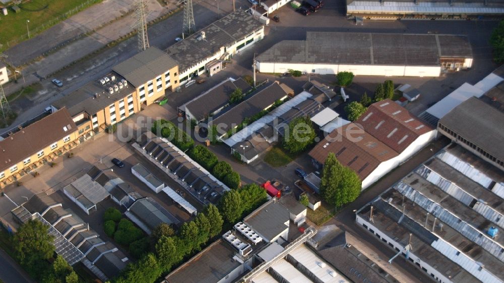 Luftaufnahme Eitorf - Firmengelände der WECO Feuerwerk GmbH in Eitorf im Bundesland Nordrhein-Westfalen, Deutschland
