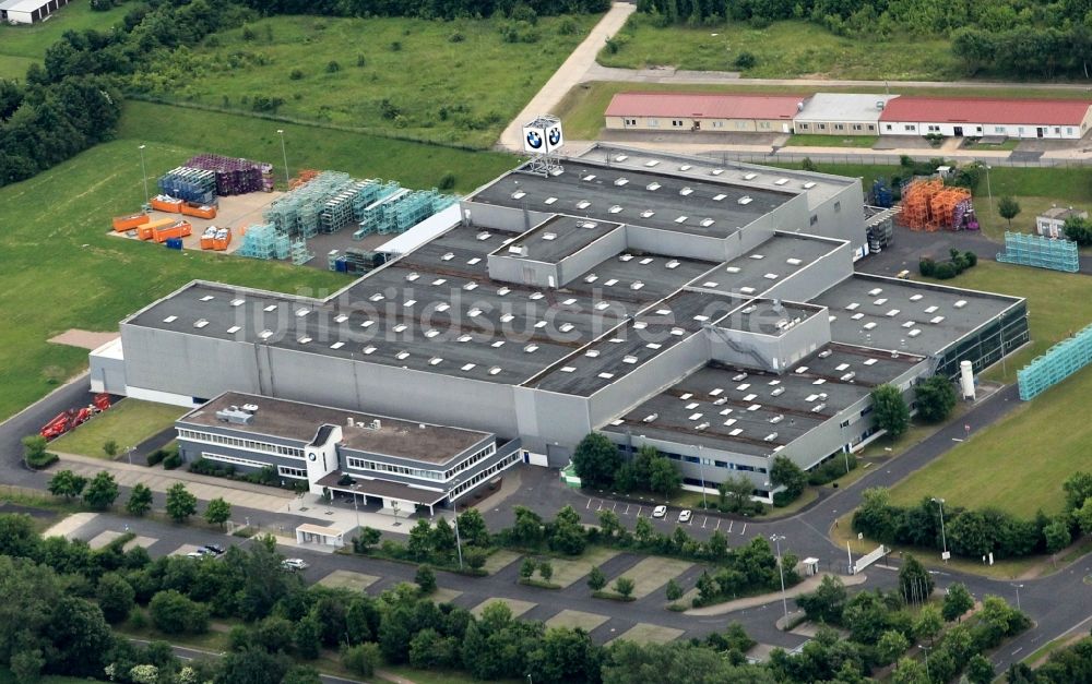 Luftbild Krauthausen - Firmensitz von BMW Fahrzeugtechnik GmbH in Krauthausen im Bundesland Thüringen