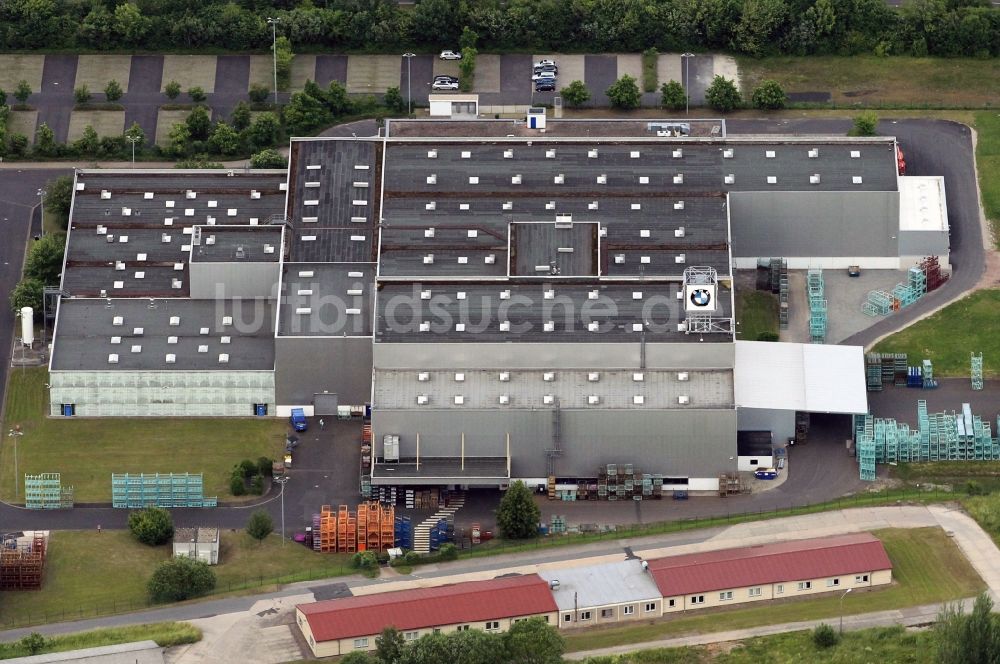 Luftbild Krauthausen - Firmensitz von BMW Fahrzeugtechnik GmbH in Krauthausen im Bundesland Thüringen