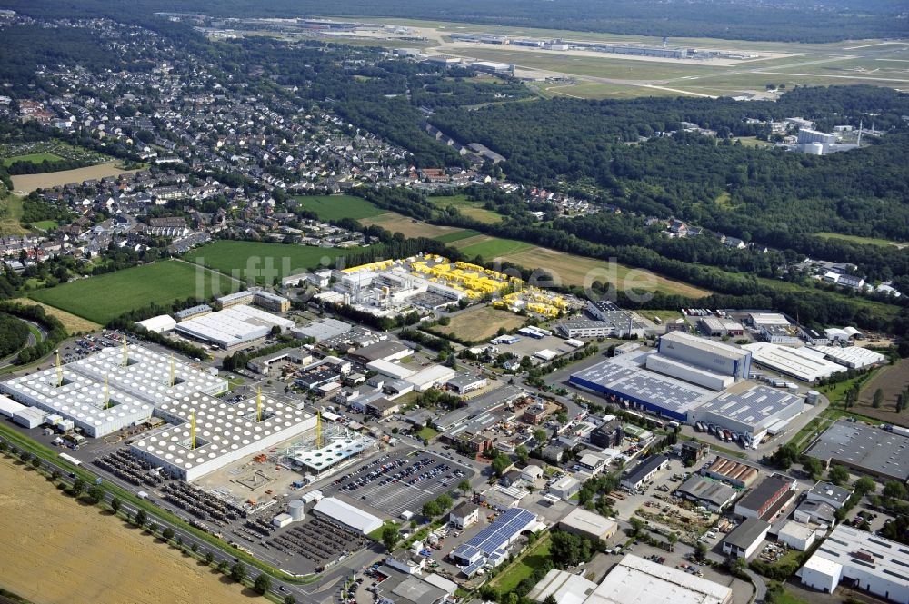 Luftaufnahme Köln - Firmensitz der Werner Diener GmbH & Co. Industrieanstrich KG in Köln im Bundesland Nordrhein-Westfalen