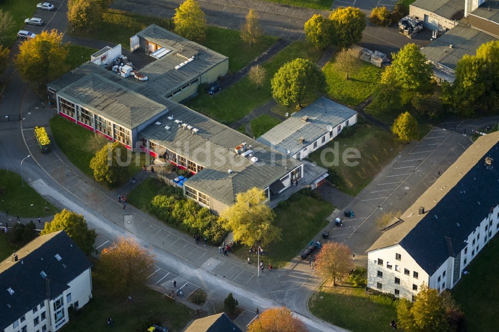 Luftaufnahme Burbach - Flüchtlingsunterkunft in Burbach im Bundesland Nordrhein-Westfalen