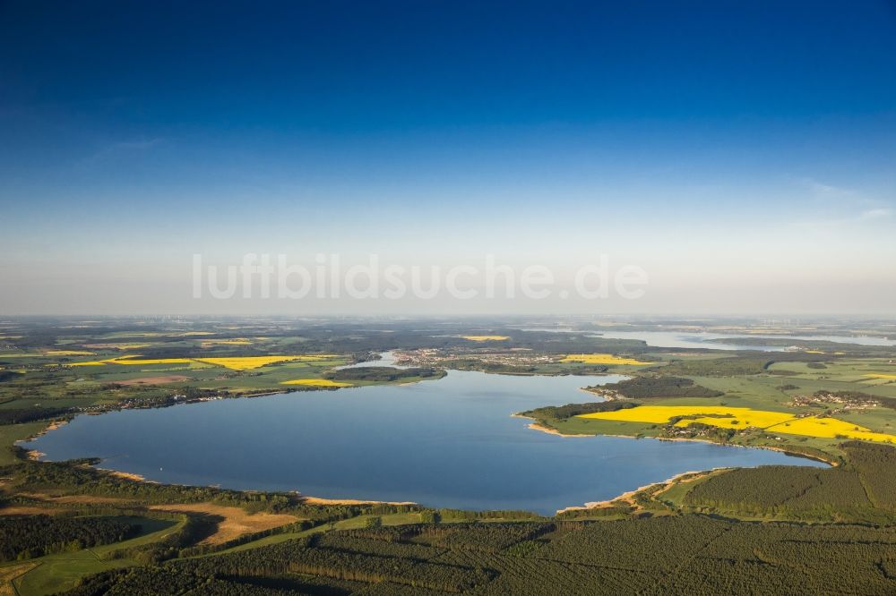 Luftbild Malchow - Fleesensee in Malchow im Bundesland Mecklenburg-Vorpommern