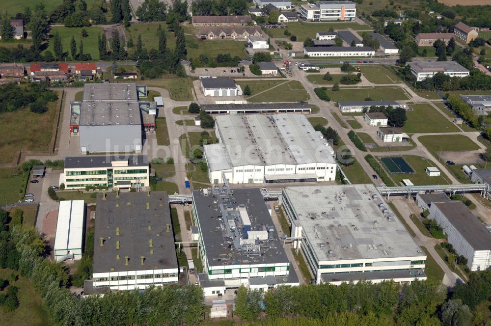 Luftbild Dessau-Roßlau - Fleischzentrum Anhalt